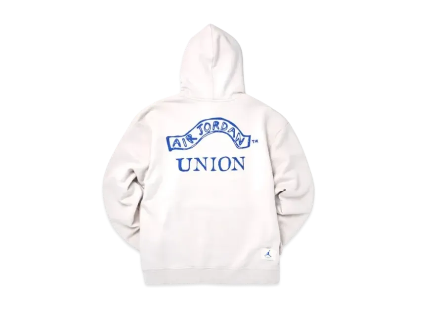 UNION x Nike Jordan Fleece Hoodie "White"