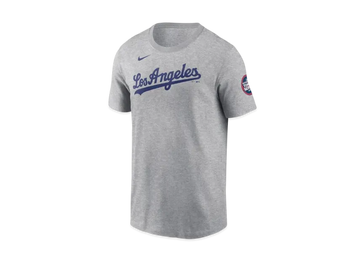 MLB Nike Dodgers Shohei Otani Name & Number Uniform Number T-Shirt MLB Tokyo Series Opening Game Sleeve Patch "Grey"