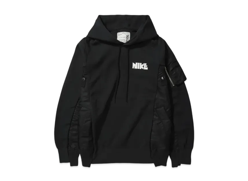 sacai x Nike Lab U NRG Rh Hoodie "Black"