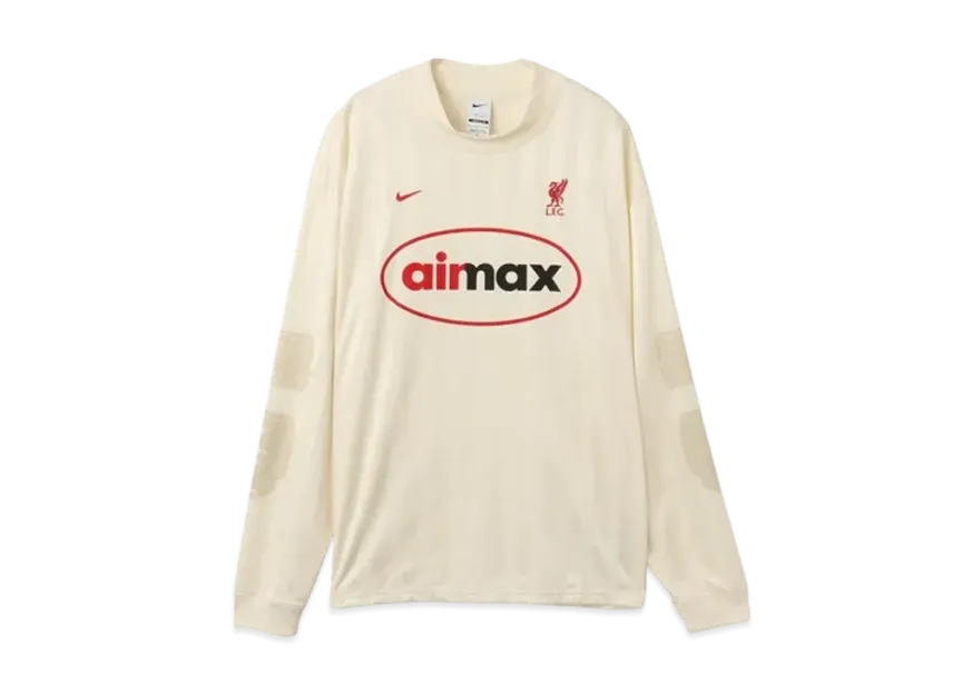 Nike x Liverpool FC M NK DF COF Top LS SE "Milk/Gym Red"