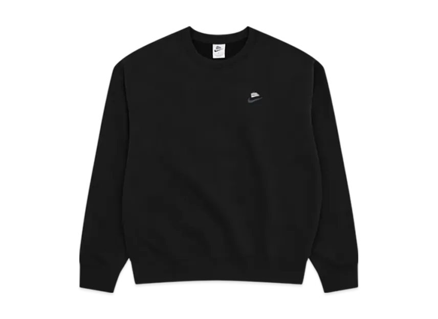 Nike x Dover Street Market Sweat-shirt molletonné col rond homme "Noir"