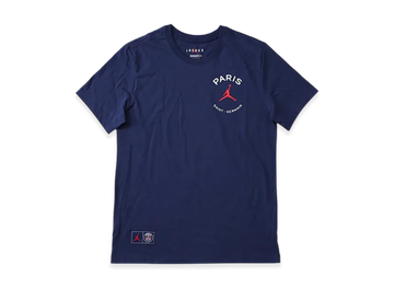 PSG x Nike Jordan Logo Tee "Navy"