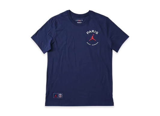 PSG x Nike Jordan Logo Tee "Navy"