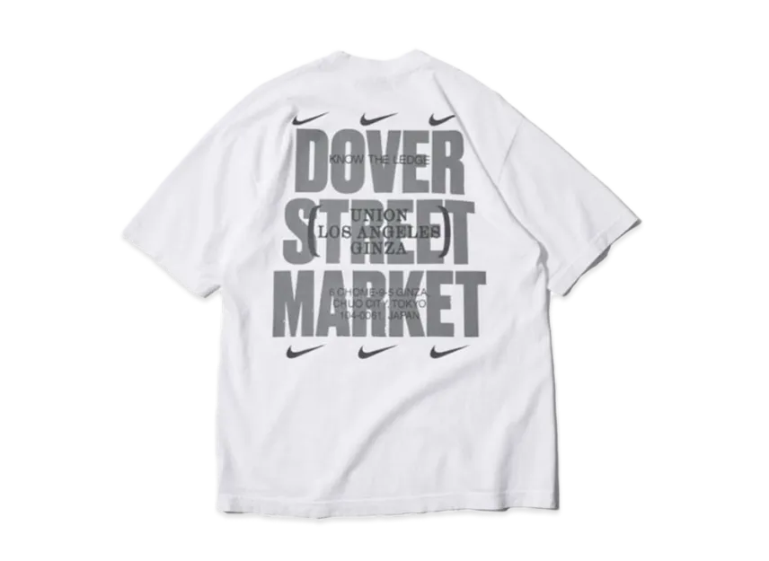 UNION x Dover Street Market Ginza x Nike U.N.D. 25 Fall Tee "White"