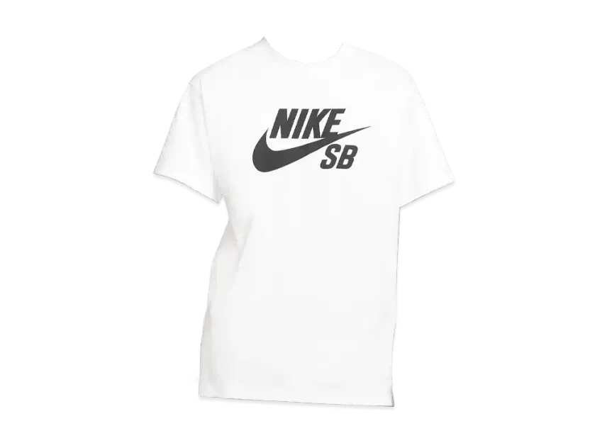 Nike SB Logo Skateboard T-Shirt "White"