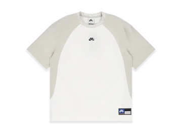 Maillot de skateboard en maille Nike Dri-Fit « White/Light Bone »