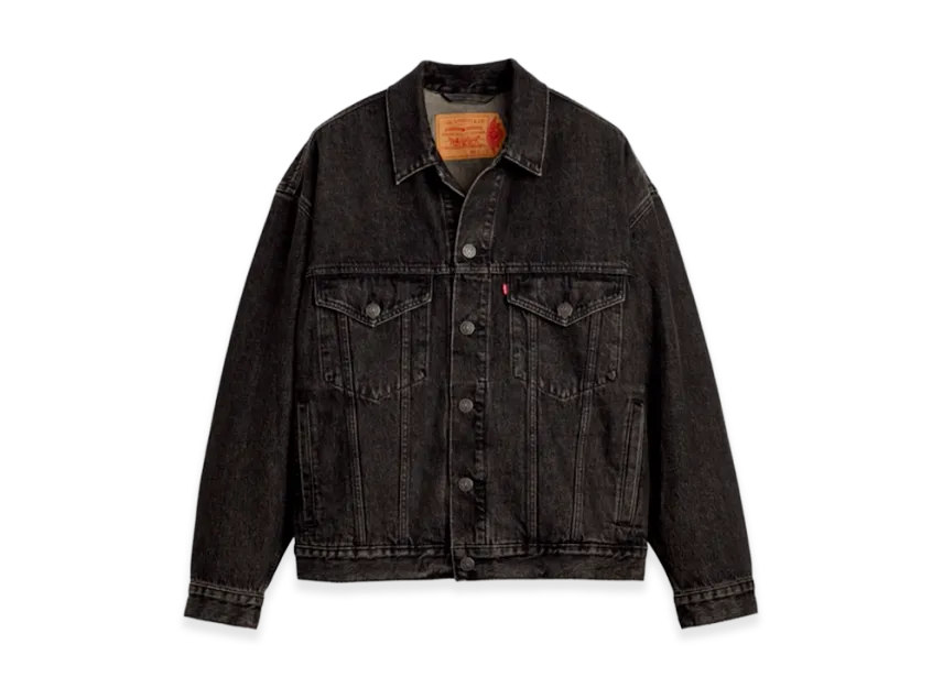 Nike Jordan x LEVI'S Type III Denim Trucker Jacket "Black Wash"