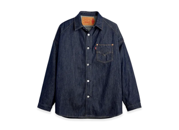 Nike Jordan x LEVI'S 12oz Denim Overshirt Jacket "Rinsed Indigo"
