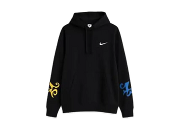 Nike Sportswear WrenchTerry Pullover Hoodie "Black"