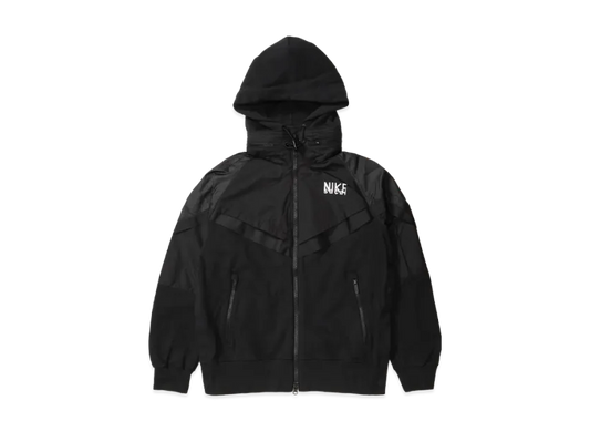 Nike x sacai Men's Full Zip Parker "Black"