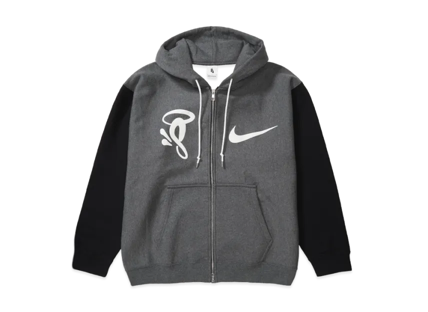 Nike x SYNA Men's Fleece Full-Zip Hoodie "Grey"