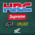 Crewneck Supreme / Honda / Fox Racing « Vert »