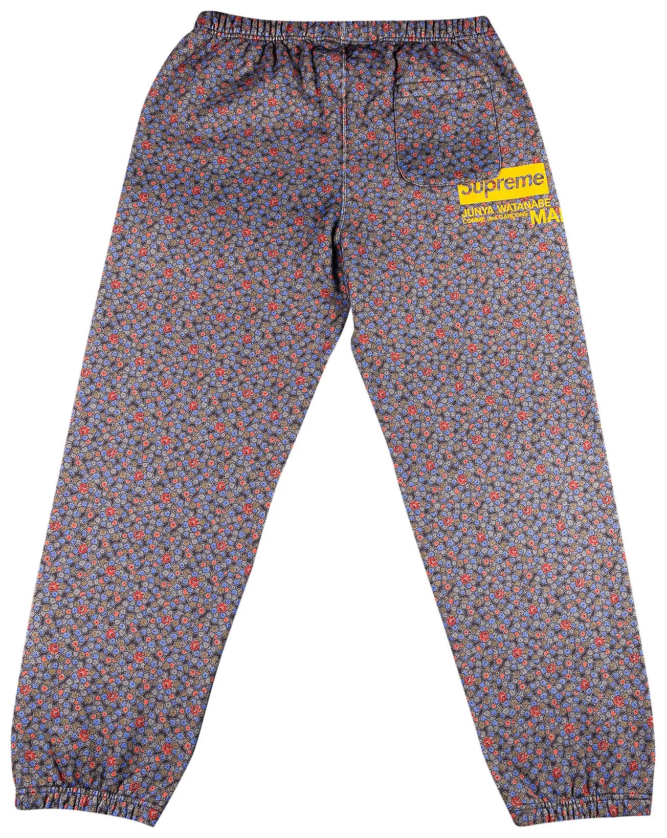 Supreme / JUNYA WATANABE COMME des GARCONS MAN Sweatpant "Black Flowers"