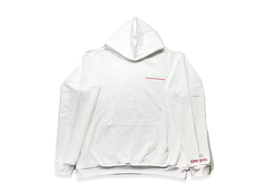 Chrome Hearts Laurie Lynn Stark Hoodie "White"