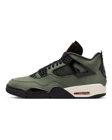 Air Jordan 4 Retro x UNDEFEATED Deep Green et Clémentine