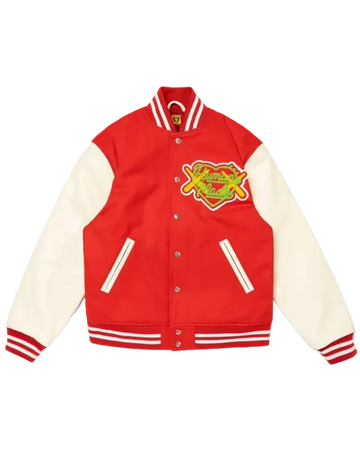HUMAN MADE x KAWS Blouson Teddy Made I Rouge