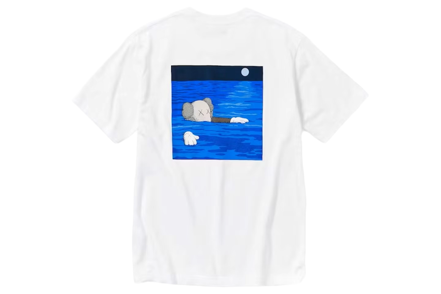 T-shirt Uniqlo x KAWS 01 Blanc