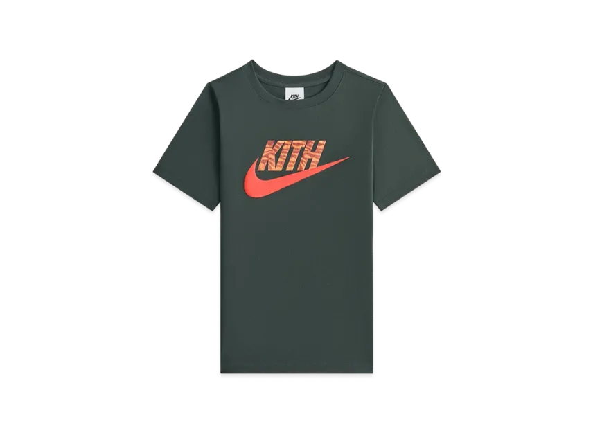 Kith x Nike Kids Tiger Tee "Black Spruce"