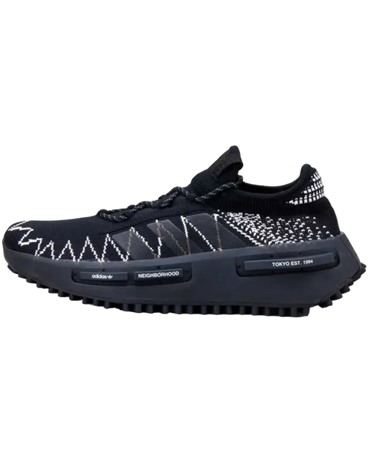 NEIGHBORHOOD × adidas NMD S1 Knit "Black"