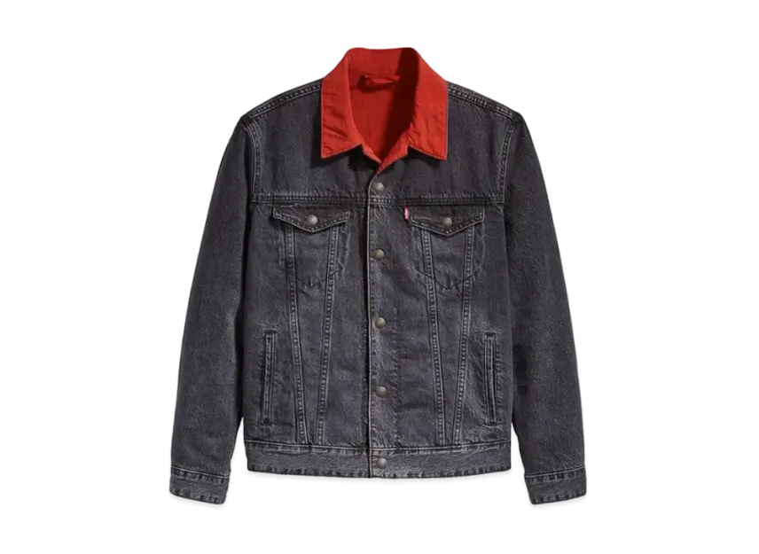Air Jordan x LEVI'S Reversible Trucker Jacket "Black"