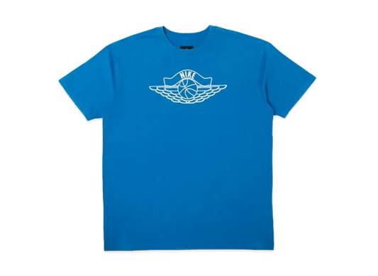 Air Jordan x Union NRG Vault AJ Flight Nike x Wings Tee "Blue"