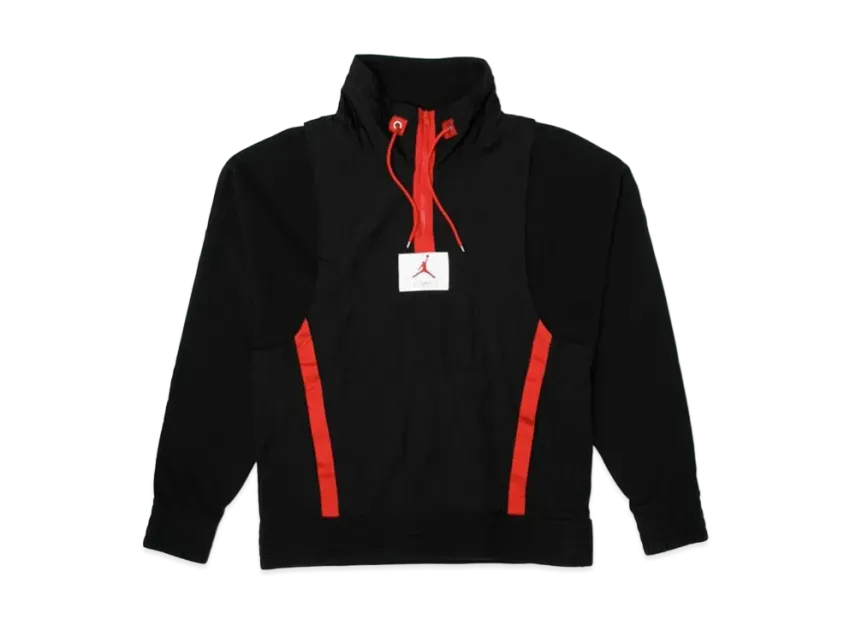 Air Jordan x Union NRG Vault AJ Flight 1/2 Zip Jacket "Black"