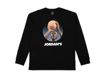 Air Jordan x Union NRG Vault AJ Flight L/S Tee "Black"