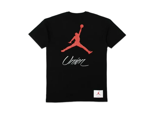Air Jordan x Union NRG Vault AJ Flight Jumpman Tee "Black"
