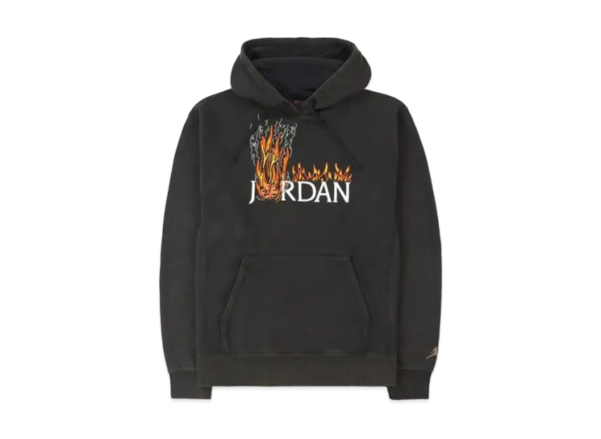 Air Jordan x Travis Scott Fleece Hoodie "Black"