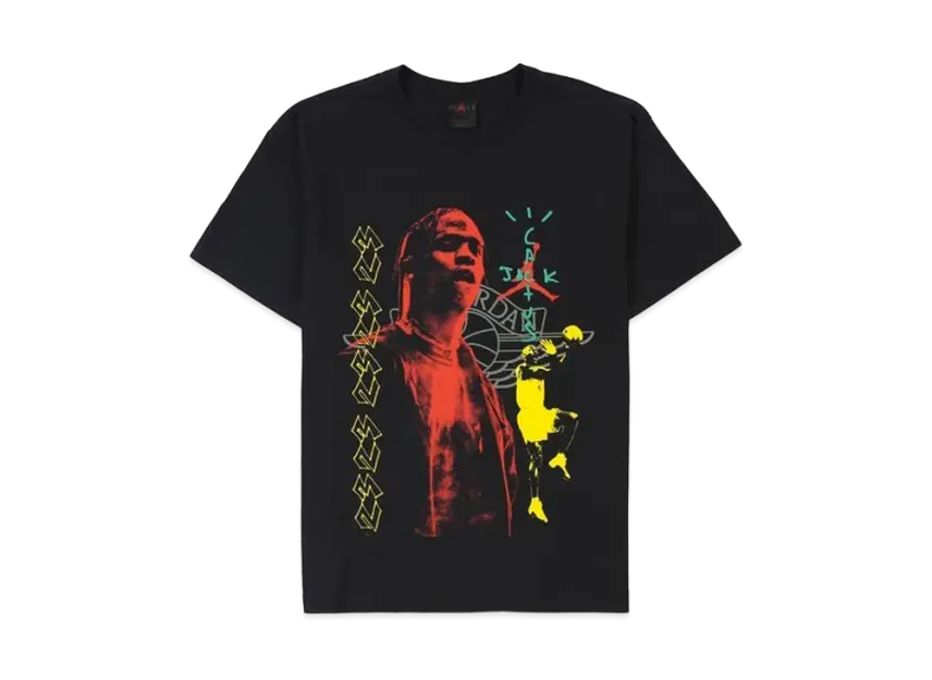 Air Jordan x Travis Scott 1 Tee "Black"