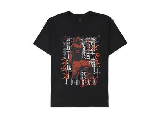 Air Jordan x Travis Scott 2 Tee "Black"