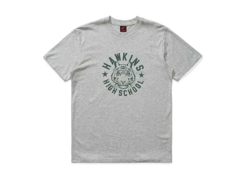 T-shirt Nike x Stranger Things Hawkins High "Gris"