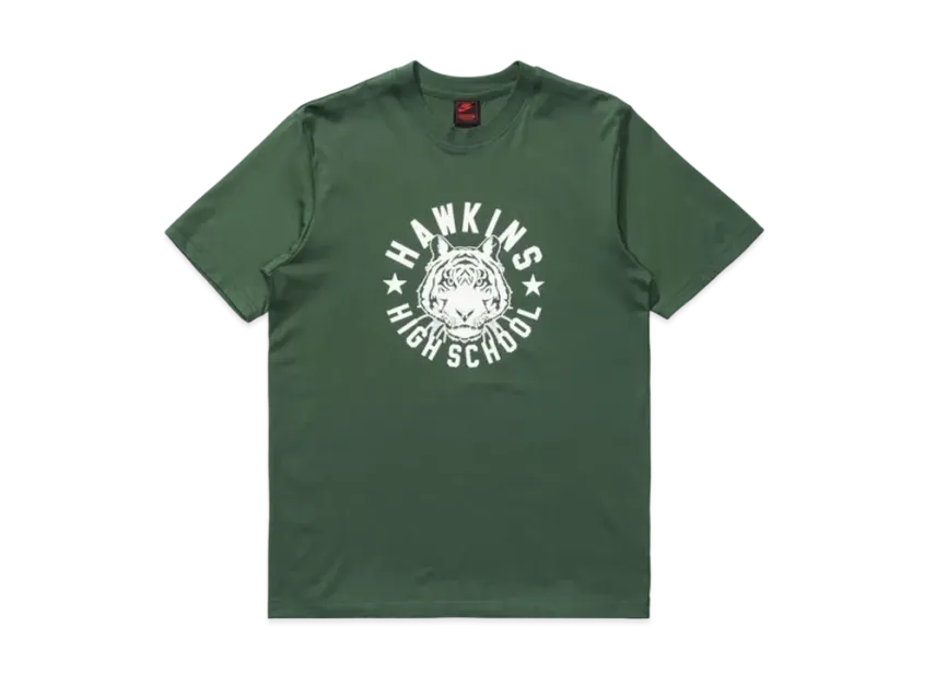 Nike x Stranger Things Hawkins High Tee "Green"