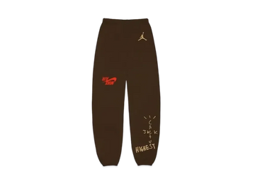Air Jordan x Travis Cactus Jack Highest Sweatpant "Brown"