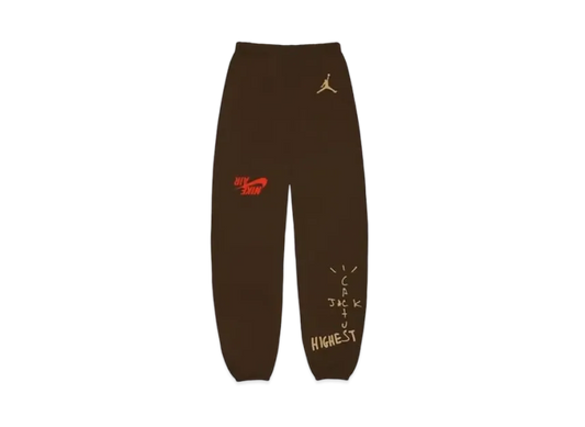 Air Jordan x Travis Cactus Jack Highest Sweatpant "Brown"