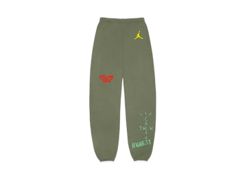 Pantalon de jogging Air Jordan x Travis Cactus Jack Highest "Olive"