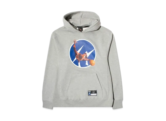 Air Jordan x Fragment Image Pullover Hoodie "Grey"