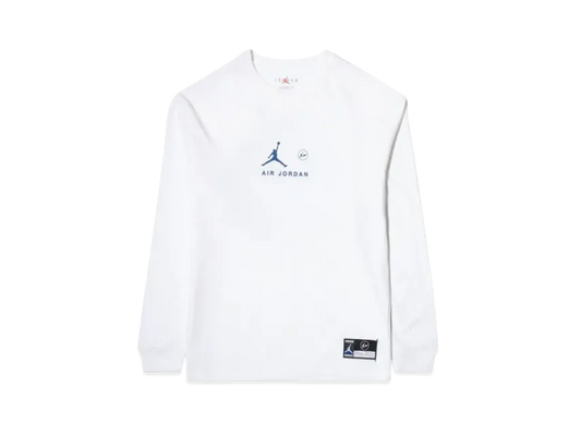 Air Jordan x Fragment L/S T-Shirt "White"