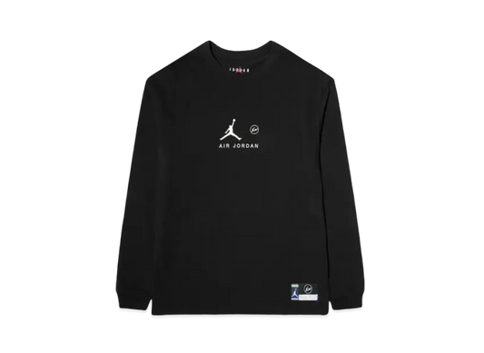 Air Jordan x Fragment L/S T-Shirt "Black"