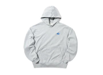 Nike Jordan x Awake NY Embroidered Hoodie (US Size) "Heather Grey/Game Blue"
