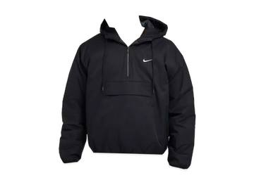 Nike Therma-FIT Oversized Hooded Anorak Jacket "Black/Wolf Grey"