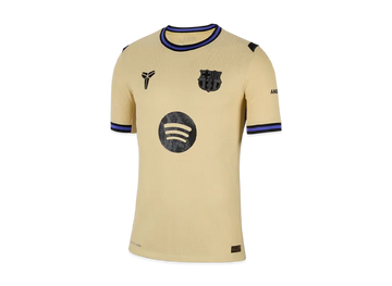 Maillot authentique Nike x Kobe FC Barcelone 2025/26 de foot extérieur Dri-FIT ADV "Team Gold"