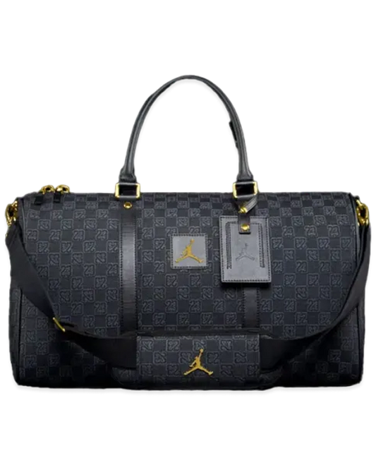 Nike Jordan Brand Monogram Duffle Bag (25L) "Black"