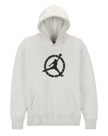 Sweat à capuche Off-White x Jordan blanc