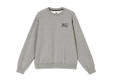 Nike x Stussy NRG BR Crew Fleece "Grey"