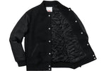 Supreme Motion Logo Varsity Jacket "Black"
