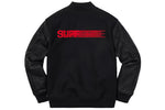 Supreme Motion Logo Varsity Jacket "Black"