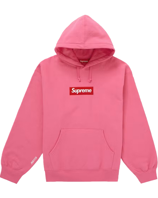 Supreme Box Logo Hooded Sweatshirt 25FW Magenta