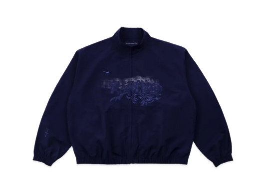Travis Scott Cactus Jack x Fragment x Nike Tokyo Windbreaker Zip Jacket "Navy"