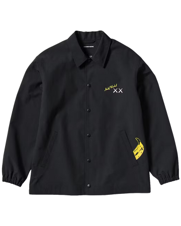 Uniqlo x KAWS x WARHOL Coach Jacket Black
